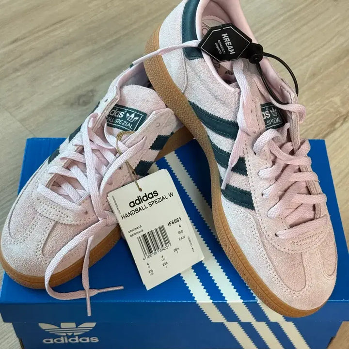 [BUNJANG] Adidas Spezial Handball Clear Pink 225 / (새상품) 아디다스 스페지알 핸드볼 클리어핑크 225