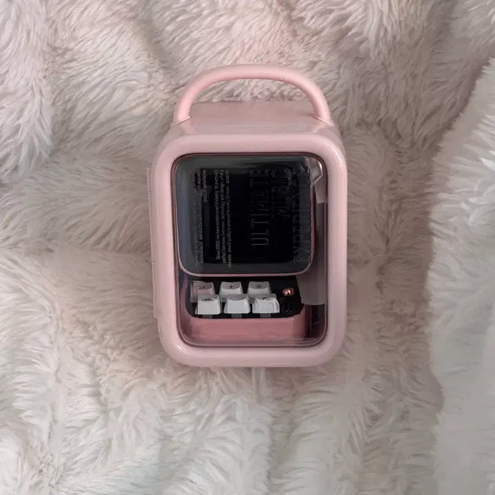 [BUNJANG] Divoom Ditoo Bluetooth Speaker Pink / Divoom Ditoo 핑크 블루투스 스피커