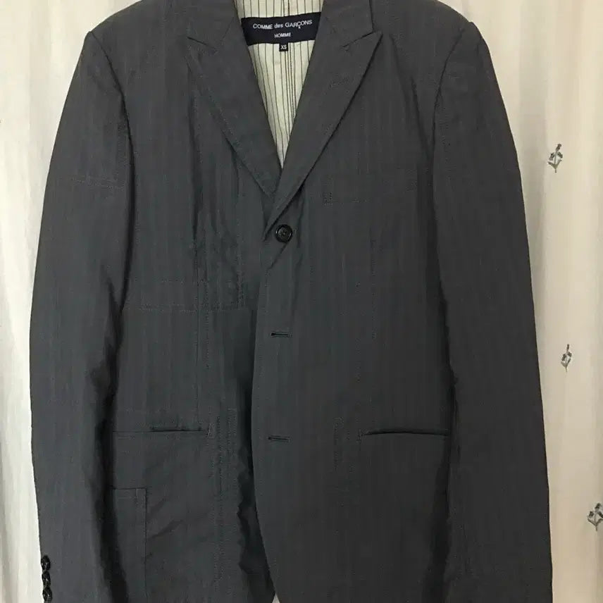 [BUNJANG] Comme des Garçons Homme Puckerring Jacket / 꼼데가르송 옴므 퍼커링 자켓