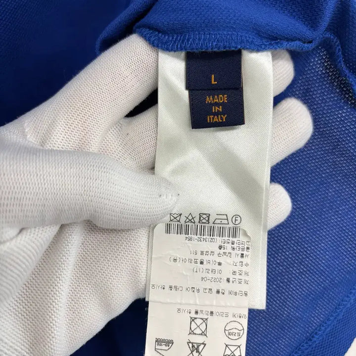 [BUNJANG] Louis Vuitton LV Logo Short Sleeve Polo Shirt / [L]루이비통 LV로고 pk 카라티