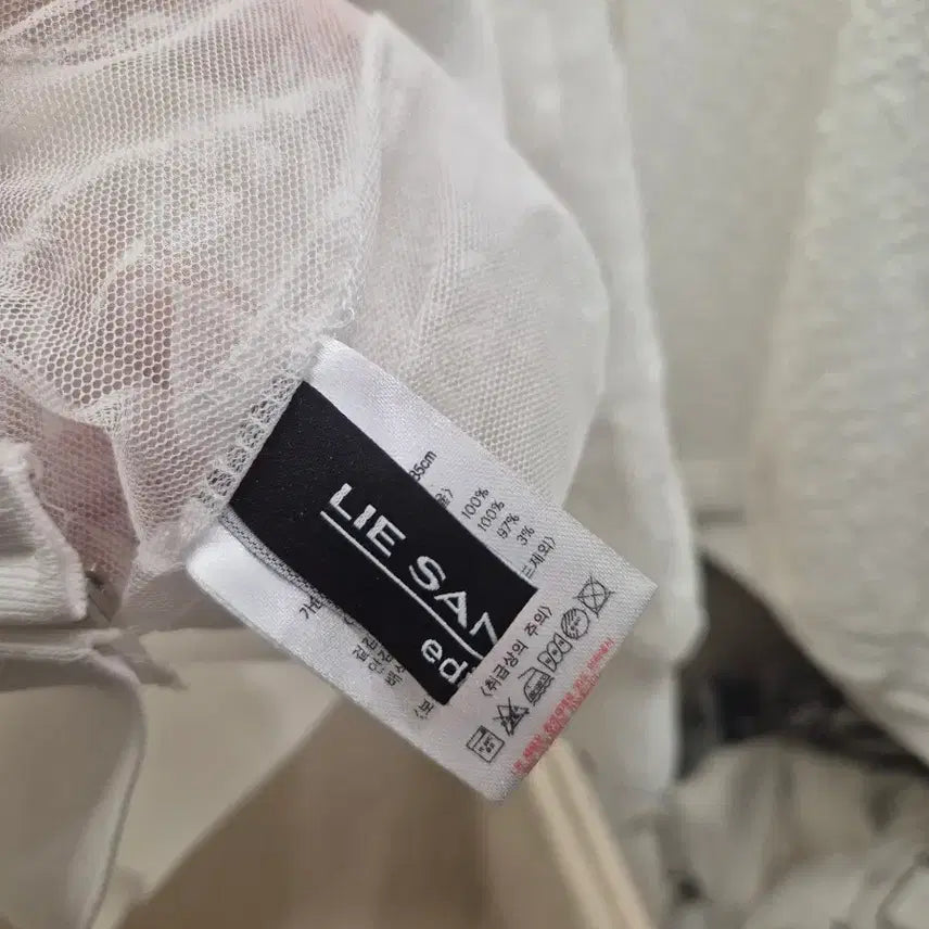 [BUNJANG] White See-Through Bomber Jacket / 화이트 시스루 봄버 자켓 팝니다55