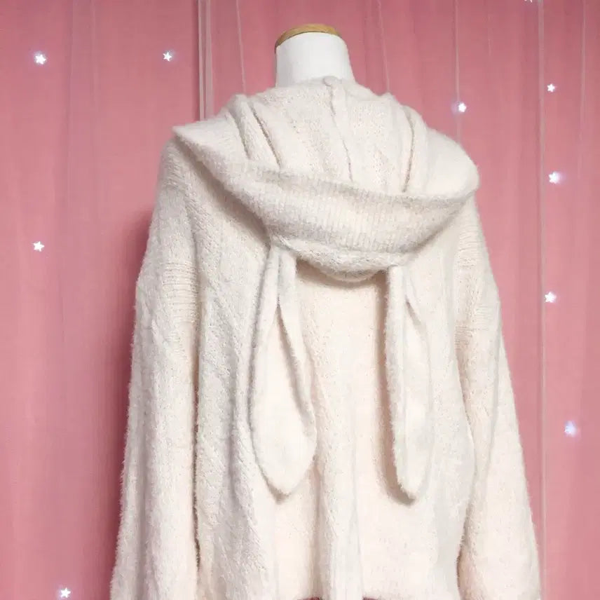 [BUNJANG] Gelato Pique Usamimi Cardigan / 우사미미 가디건 젤라토피케깔