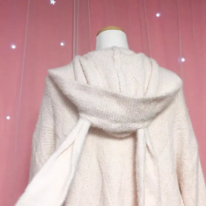 [BUNJANG] Gelato Pique Usamimi Cardigan / 우사미미 가디건 젤라토피케깔