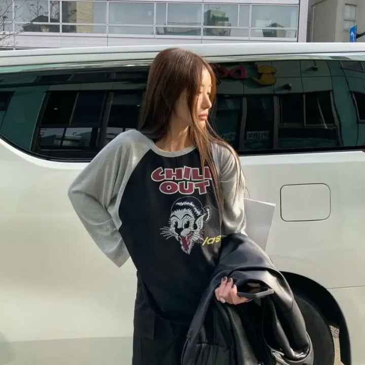 [BUNJANG] Outfit Arude Love Code U Premium Line Top / 아웃핏 아루드 러브코드유
