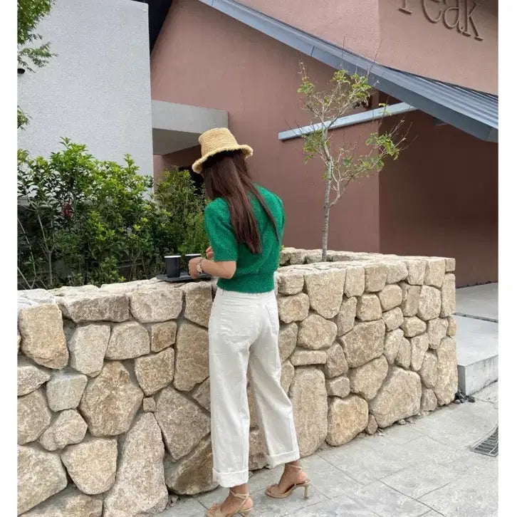 [BUNJANG] Youabumi Linen Pants (Oatmeal) / 유아부미 린넨 팬츠(오트밀)