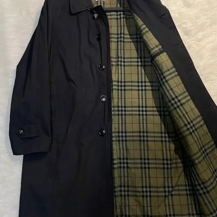 [BUNJANG] Burberry Black Trench Coat / 버버리 / 블랙 트랜치 코트 / 52