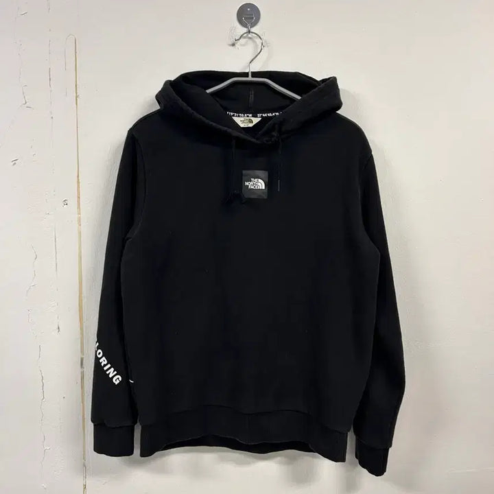 [BUNJANG] The North Face Black Hoodie Exploring / M) 노스페이스 블랙 후드티 익스플로링