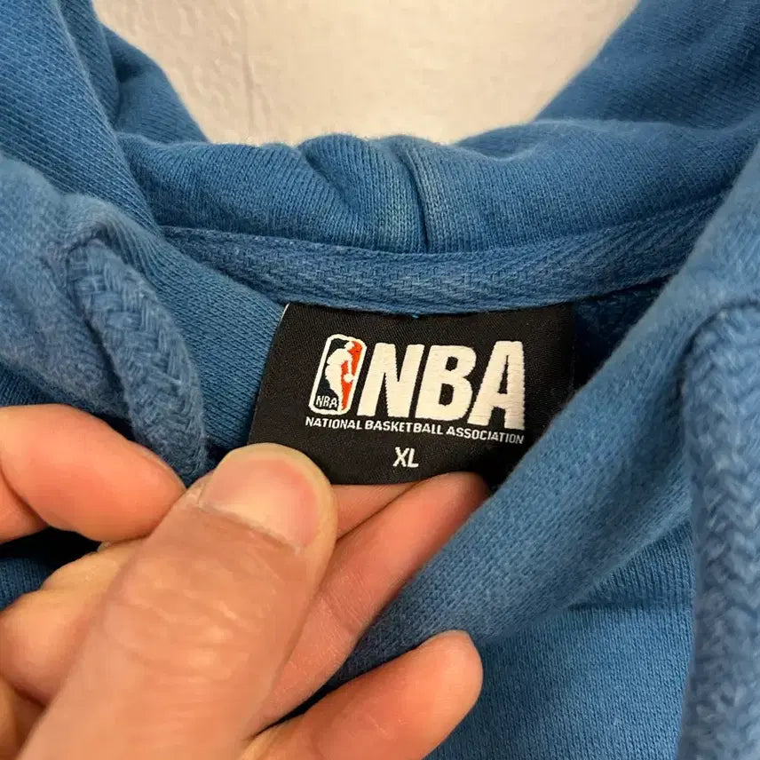 [BUNJANG] NBA Blue Orange Hoodie (XL) / XL) NBA 블루 오렌지색 후드티