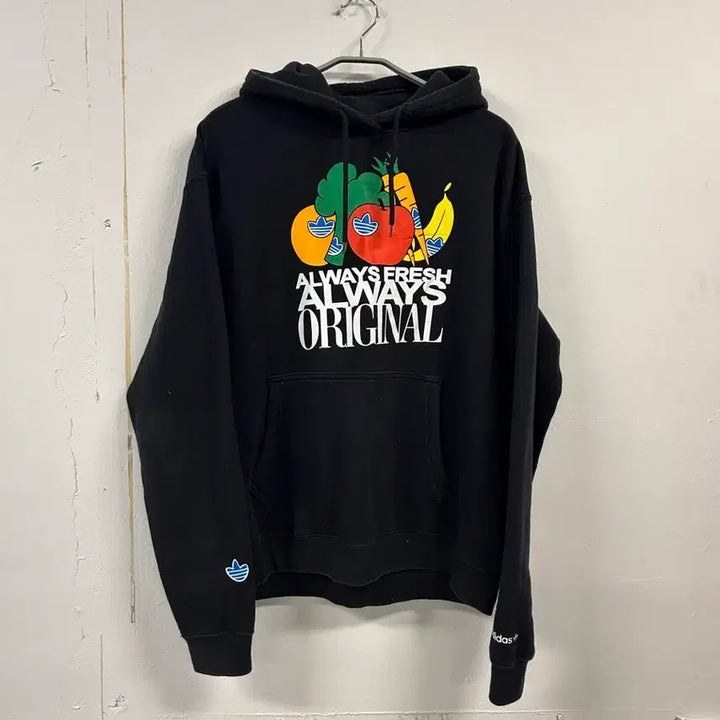 [BUNJANG] Adidas Always Fresh Hoodie Black XL / XL) 아디다스 Always Fresh 후드티 블랙
