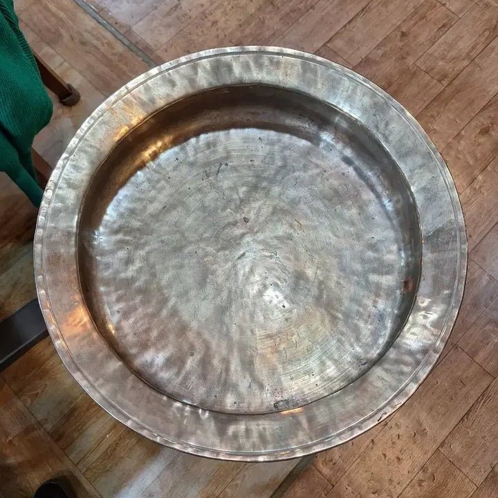 [BUNJANG] Vintage Brass Wash Basin / 옛날 유기 세숫대야