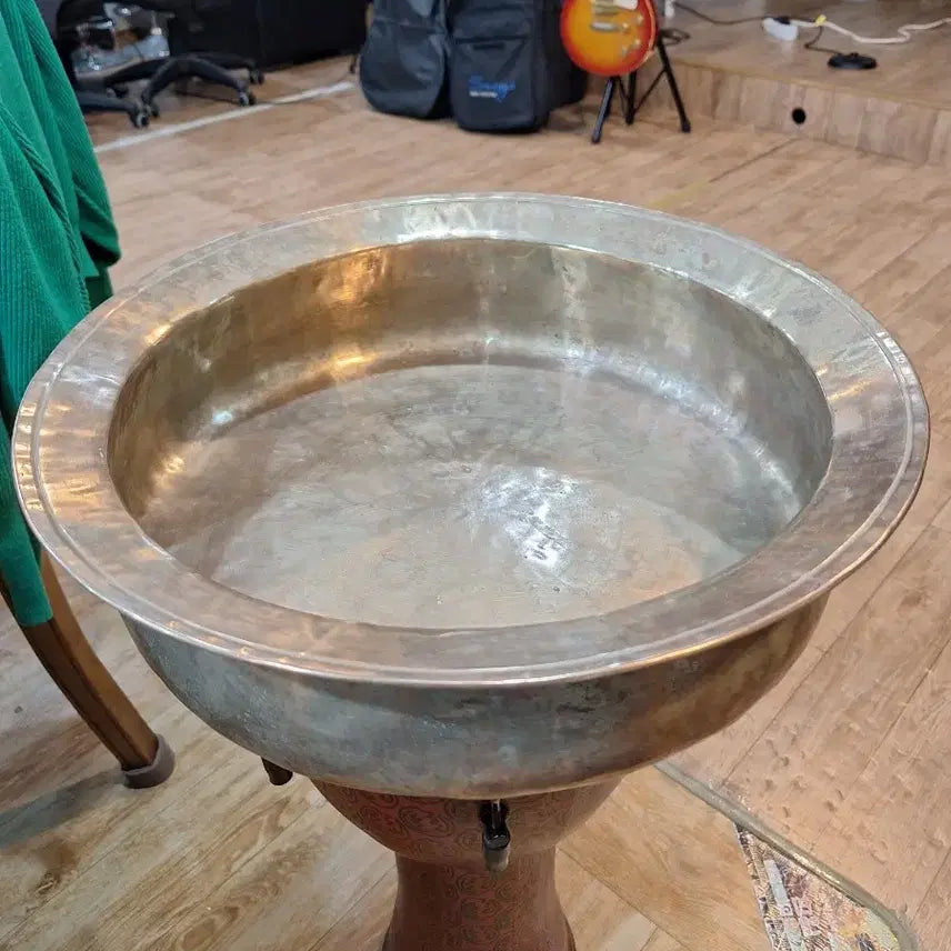 [BUNJANG] Vintage Brass Wash Basin / 옛날 유기 세숫대야