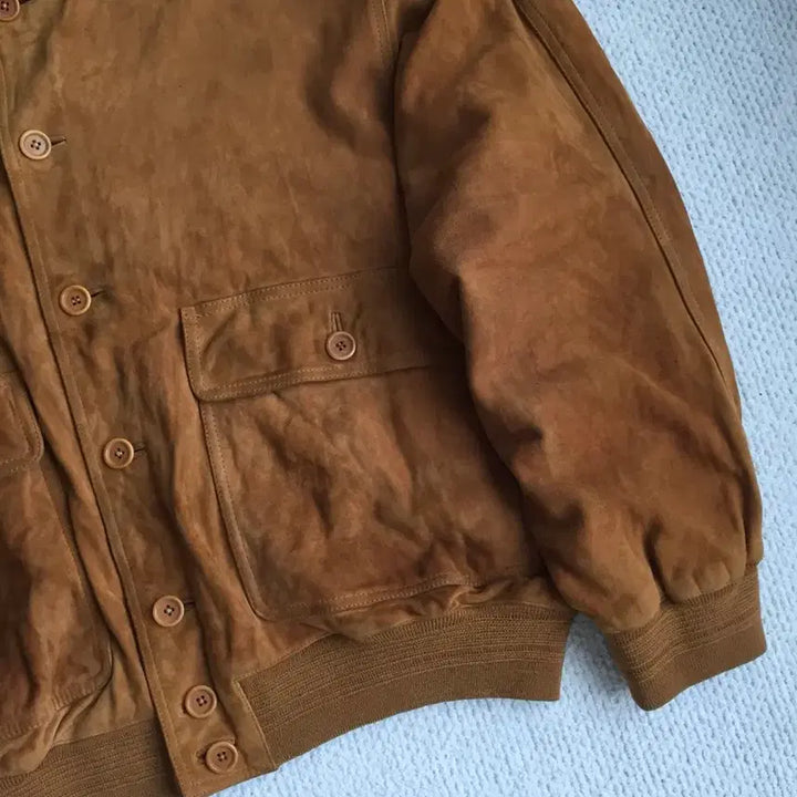 [BUNJANG] 1980s Italian Heavy Goat Suede A1 Jacket / 80s 이태리 헤비 고트 스웨이드 a1 자켓