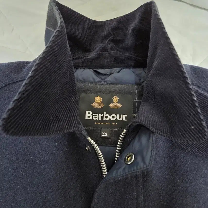 [BUNJANG] Barbour Wlideale Navy XXL / 바버 울비데일 네이비 xxl
