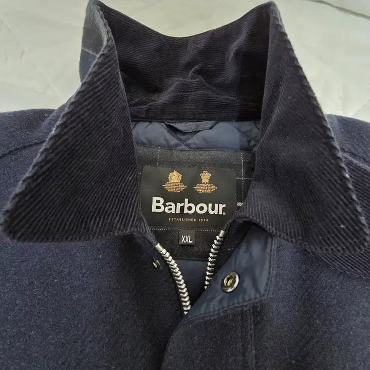 [BUNJANG] Barbour Wlideale Navy XXL / 바버 울비데일 네이비 xxl