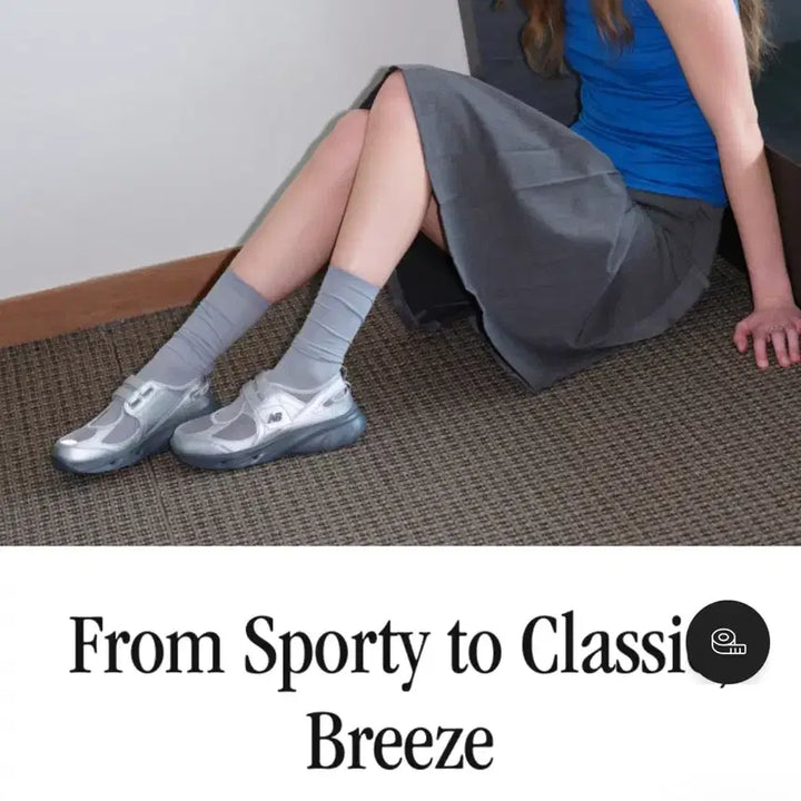 [BUNJANG] New Balance Breeze SD2202SG2 Silver 230 / 뉴발란스 SD2202SG2 브리즈 실버 230