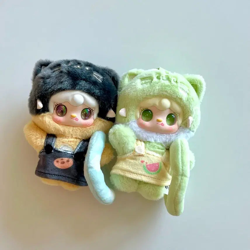 [BUNJANG] Yuki Summer Party Doll Keychain Black Aurora Eyes / 유키 썸머파티 인형키링 블랙 오로라눈