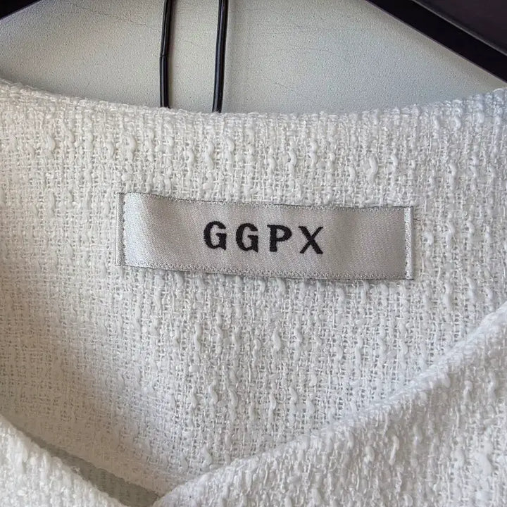 [BUNJANG] F/GGPX White Tweed Jacket / F/GGPX 화이트 트위드자켓