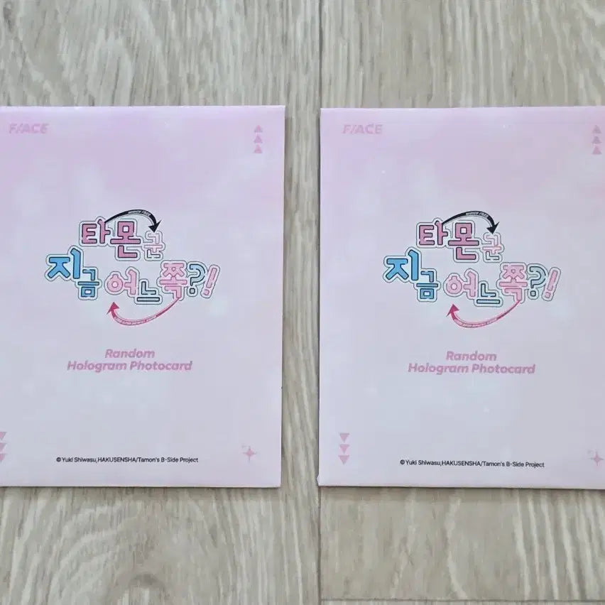 [BUNJANG] Tamonnkun Collaboration Cafe Random Hologram Photocard / 타몬군 지금 어느쪽 콜라보 카페 랜덤 홀로그램 포토 카드