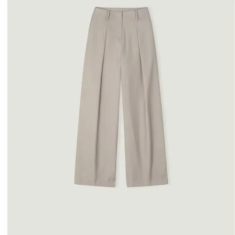 [BUNJANG] Obzee Muse Tuck Slacks Beige XS / 오브제스트 뮤즈 턱 슬랙스 xs 베이지