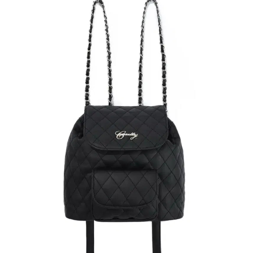 [BUNJANG] Curite Quilting Mini Backpack / 큐리티 미니 백팩
