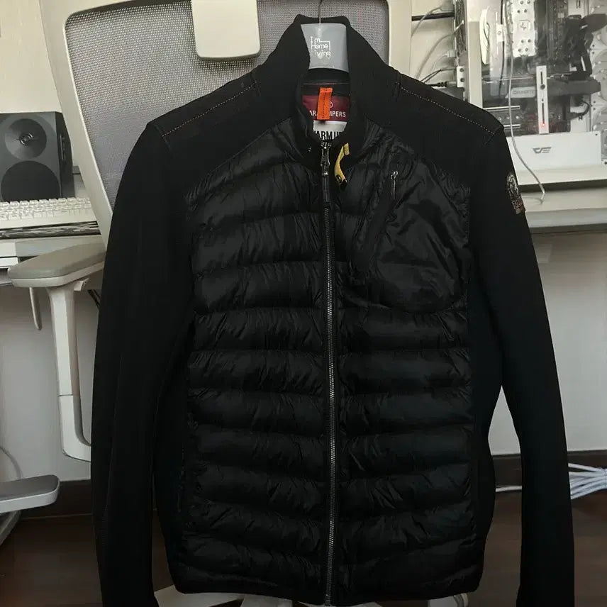[BUNJANG] Parajumpers Lightweight Down Jacket - Black, Size M / 파라점퍼스 경량패딩 M 급처