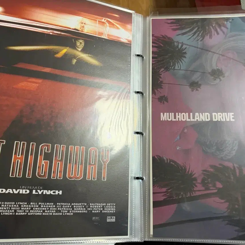 [BUNJANG] David Lynch Film Poster Set A3 / 데이빗린치 감독 영화 7종 A3 포스터