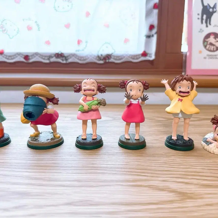 [BUNJANG] Studio Ghibli My Neighbor Totoro Mei Random Figure Bundle Set / 지브리 이웃집토토로 메이 렌덤피규어 일괄