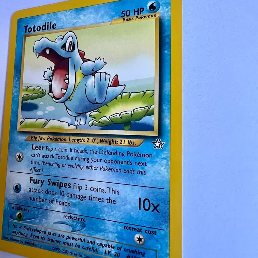 [BUNJANG] Pokemon Initial Lapras Card (Rare English Version) / (희귀 영문판) 포켓몬, 포켓몬스터 초기 리아코 카드