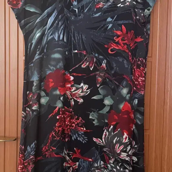 [BUNJANG] Rayon Floral Print Maxi Dress / 8JUMONEY 풍기인견 원피스
