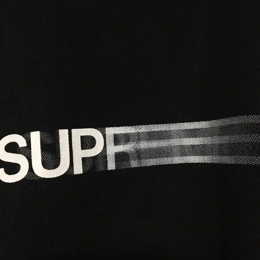 [BUNJANG] Supreme Motion Logo T-shirt Black M / 슈프림 모션 로고 티 반팔 블랙