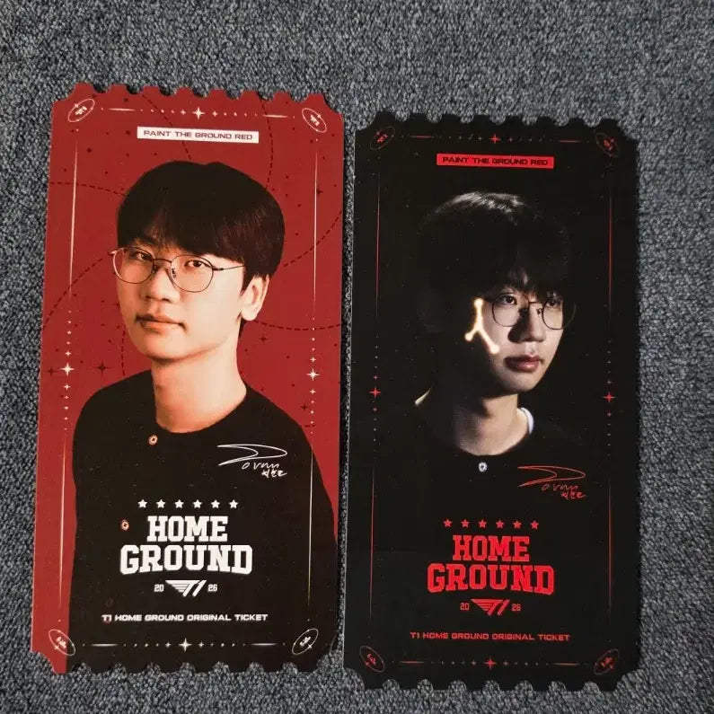 [BUNJANG] Doran T1 Homeground Original Ticket Day 2 &amp; 3 Set / 도란 T1 홈그라운드 오리지널 티켓 2일차 3일차 세트 doran