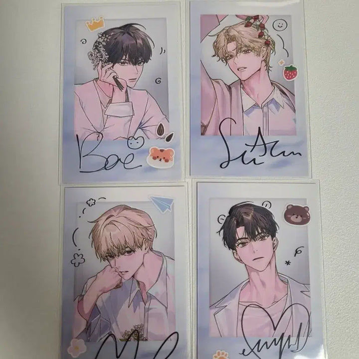 [BUNJANG] Demutj Taiwan Edition Polaroids Set - Park Munda, Bae Sejin, Seon Ahyeon / 데못죽 데뷔 못하면 죽는 병 걸림 대만판 특전 폴라 박문대 배세진 선아현