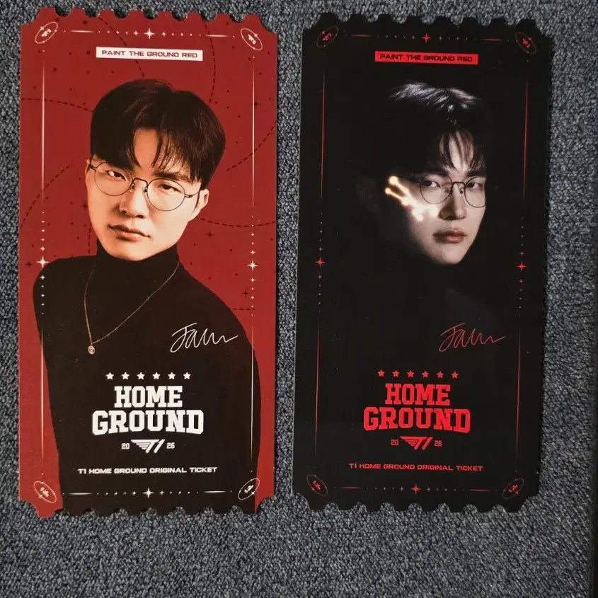 [BUNJANG] T1 Faker Homeground Original Ticket Set / 페이커 T1 홈그라운드 오리지널 티켓 2일차 3일차 세트 faker