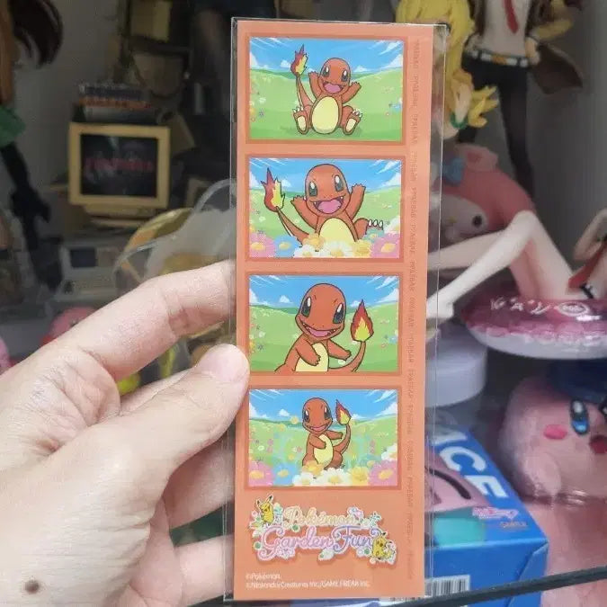 [BUNJANG] Sealed Pokemon x Olive Young Four-Cut Photo Sticker Collaboration Charmander / 미개봉 올리브영 포켓몬 네컷사진 스티커 빼바 콜라보