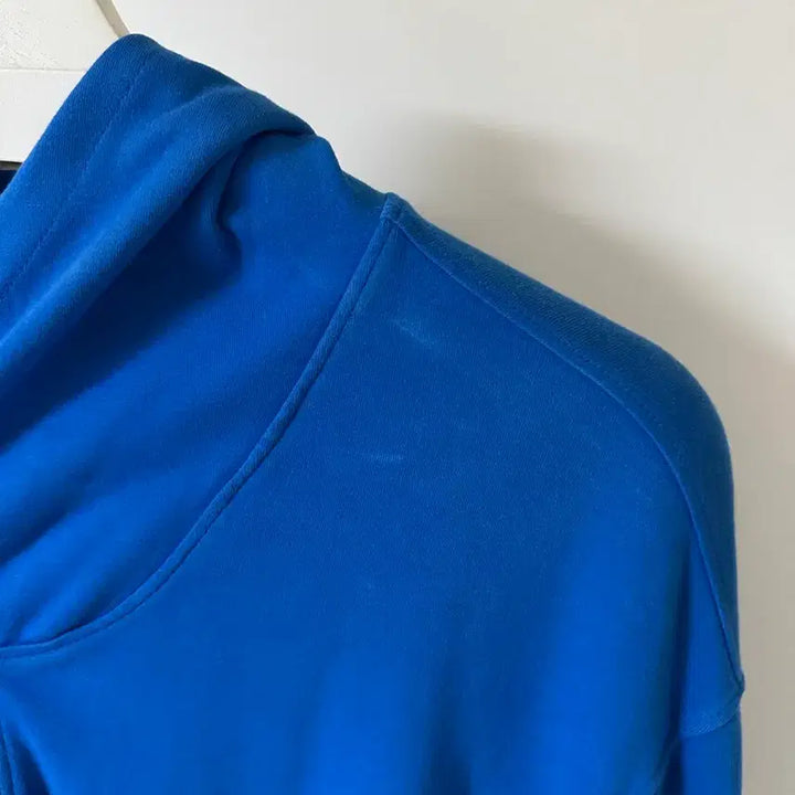 [BUNJANG] Numare Garment Dyed Curved Hoodie Zip-up Blue L / 누마레 EE 가먼트 다이드 커브드 후드 집업 블루 L