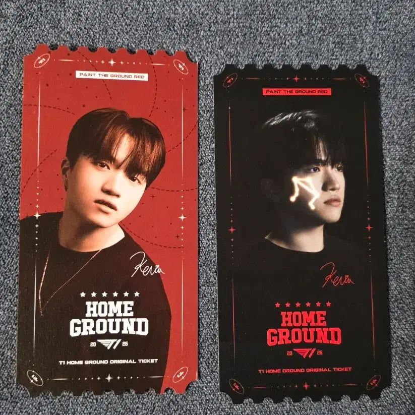 [BUNJANG] T1 Keria Homeground Original Ticket Day 2 &amp; Day 3 / 케리아 T1 홈그라운드 오리지널 티켓 2일차 3일차 keria