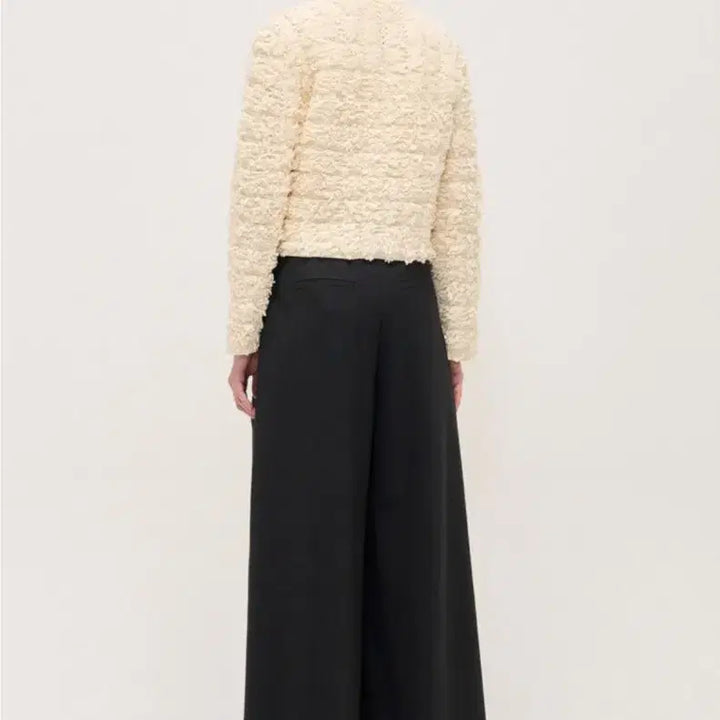 [BUNJANG] Time Loop Texture Crop Cardigan / 타임 루프 텍스처 크롭가디건