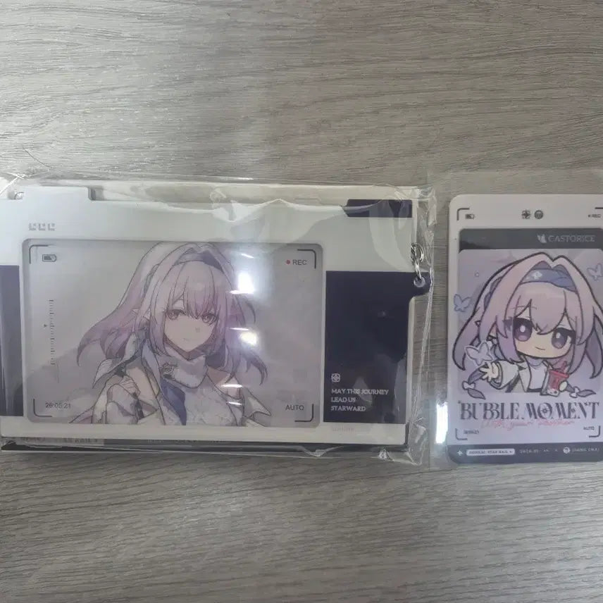 [BUNJANG] Honkai: Star Rail Gacha Castoris Keyring &amp; SD Photocard Set / 스타레일 공차 카스토리스 키링, SD포토카드