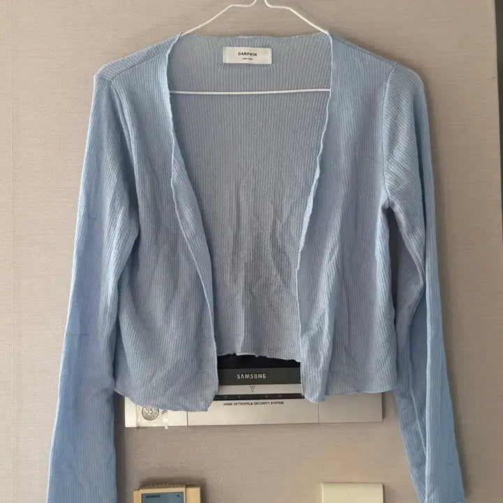 [BUNJANG] Lightweight Summer Cardigan - Sky Blue / 소라색 살안타 가디건 판매