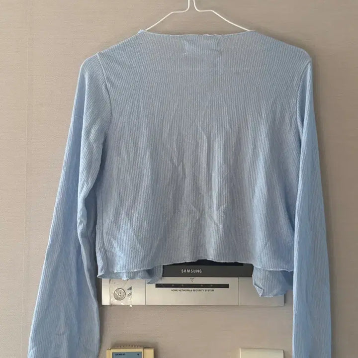 [BUNJANG] Lightweight Summer Cardigan - Sky Blue / 소라색 살안타 가디건 판매