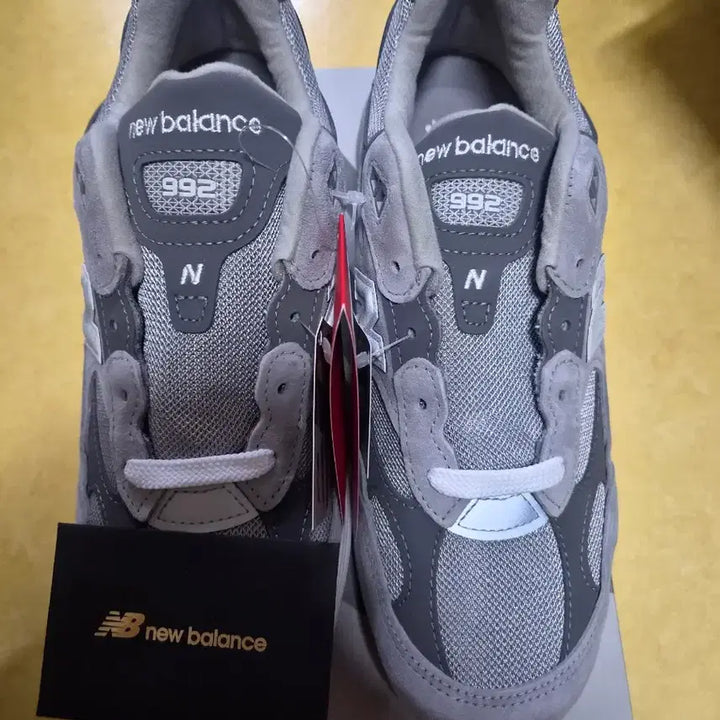 [BUNJANG] New Balance 992 Grey Made in USA Core Silver Metallic (270) / [새상품] 270 뉴발란스 992 그레이 메이드 인 USA 코어 실버