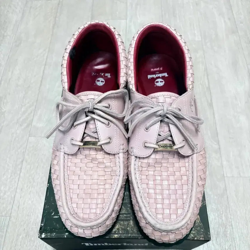 [BUNJANG] Supreme x Timberland Boat Shoes / 슈프림X팀버랜드 보트슈즈 280