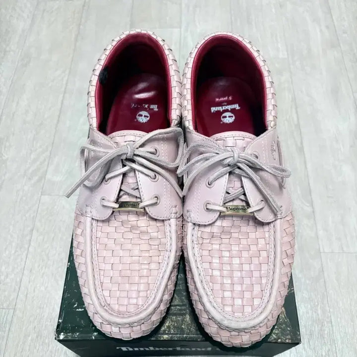 [BUNJANG] Supreme x Timberland Boat Shoes / 슈프림X팀버랜드 보트슈즈 280