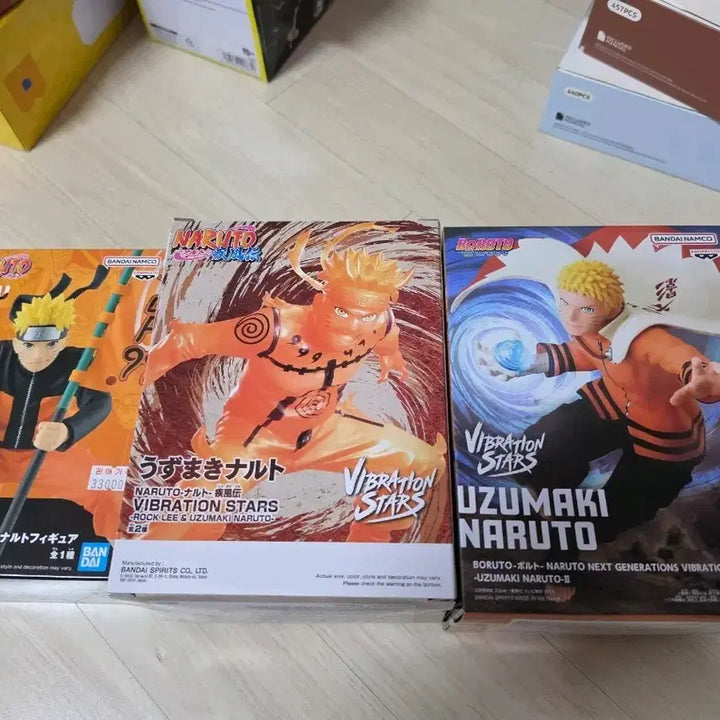 [BUNJANG] Bandai Naruto 3 Types Bundle Set Figure / 반다이 나루토 피규어 3종 일괄