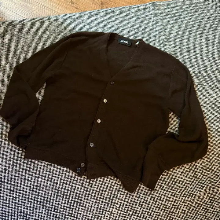 [BUNJANG] IZOD 90s Orlon Cardigan Brown M / usa 90s izod orlon 가디건 브라운 M