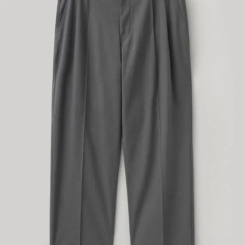 [BUNJANG] Another Office Santiago Slacks Standard 23AW Heather Grey / [0] 어나더오피스 산티아고슬랙스스탠다드 23AW 헤더그레이