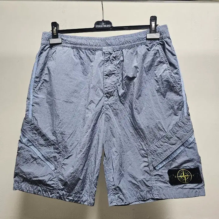 [BUNJANG] Stone Island Nylon Metal Shorts Sky Blue / 스톤아일랜드 나일론 메탈 반바지