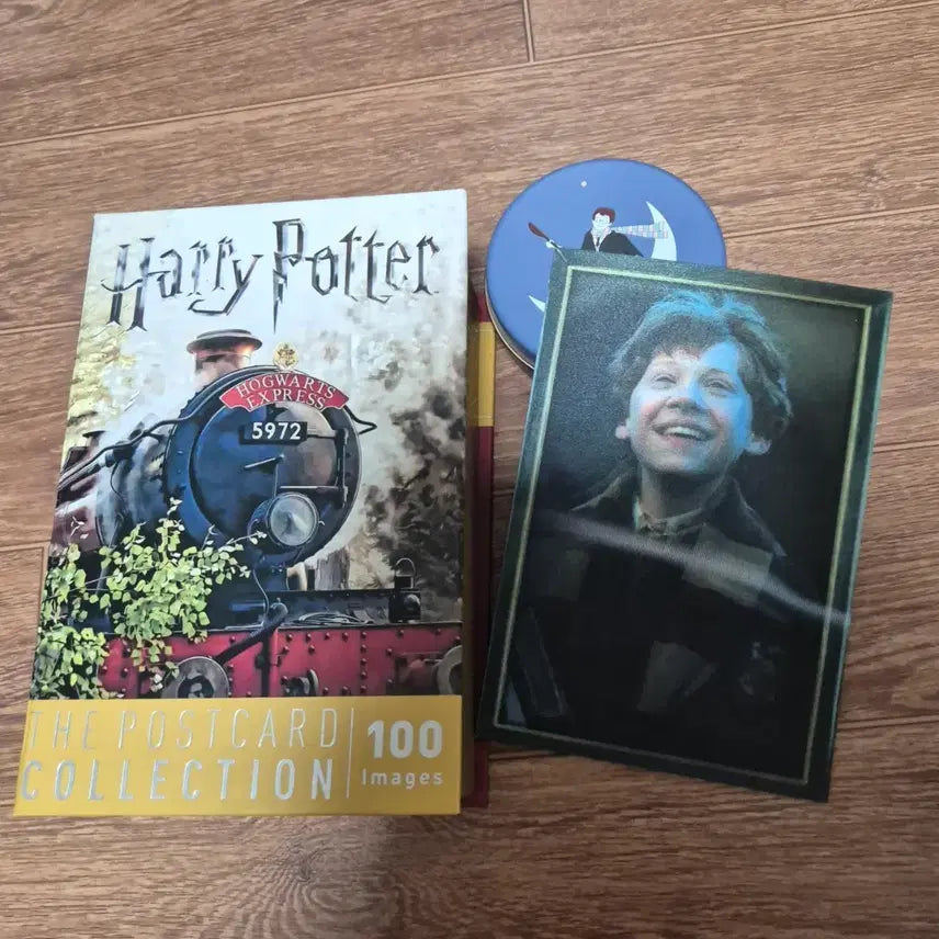 [BUNJANG] Harry Potter Postcard Book + Ron Weasley Lenticular Postcard / 해리포터 엽서북+론 위즐리 렌티큘러 엽서