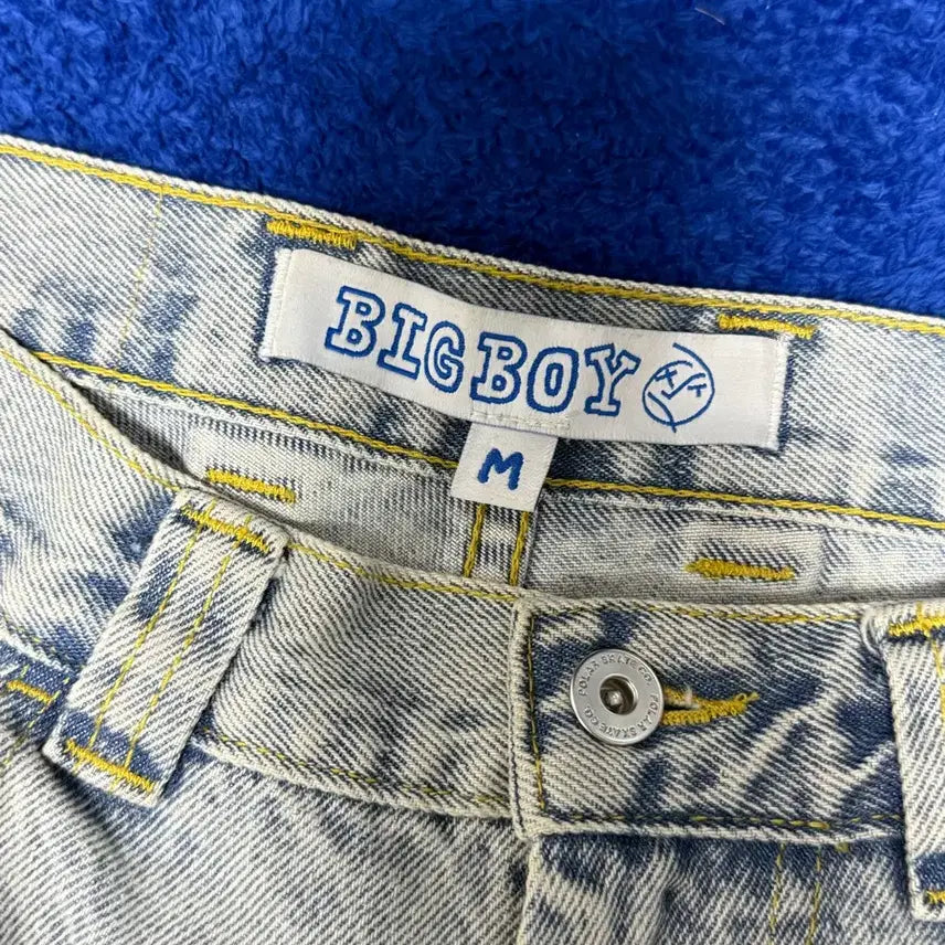 [BUNJANG] Polar skate Co. Big Boy Denim Shorts Light Blue M / 폴라스케이트 빅보이 데님 쇼츠 라이트블루 M