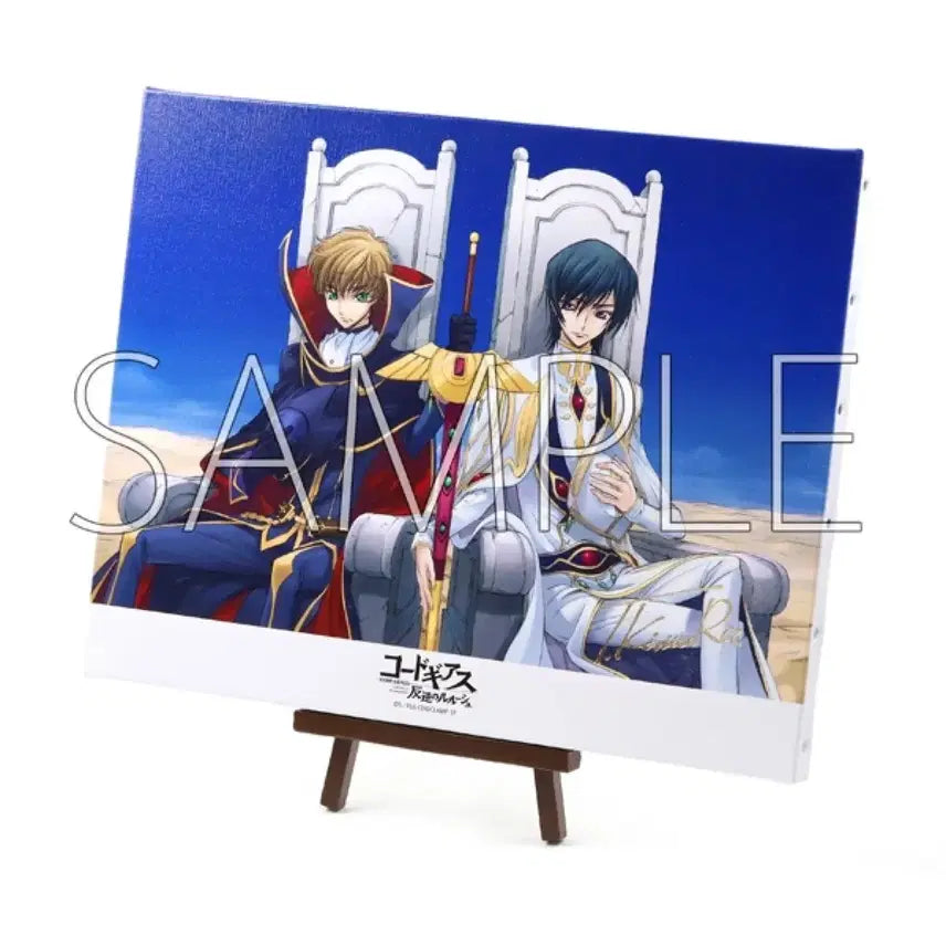 [BUNJANG] Code Geass Lelouch of the Rebellion Suzaku Original Art Canvas Poster Board (Sealed) / 미개봉) 코드기어스 반역의 를르슈 원화 아트보드 캔버스 포스터 스자쿠